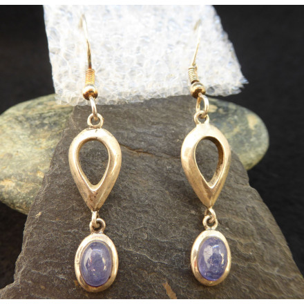 Iolite SIlver Pending Earings