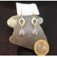 Iolite SIlver Pending Earings