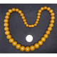 Amber Necklace with round beads