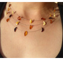 Modern Amber Necklace