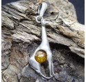 Giraffe Amber Pendant