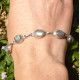 Bracelet en Labradorite Ovale