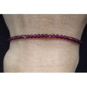 Garnet Bracelet 2mm