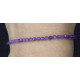 Bracelet en Amethyste 2mm