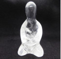 Rock Crystal Minimalist Buddha