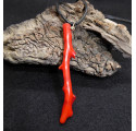 Red Coral Branch Pendant