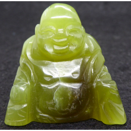 Bouddha en Jade Vert