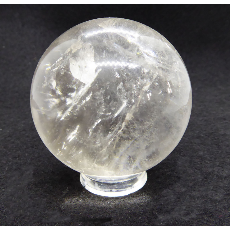 Boule facettée de cristal - Sphère attrape-soleil