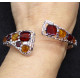 Art Deco Amber Bracelet