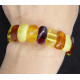 Bracelet en Ambre Multicolore