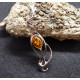 Amber Cat Pendant