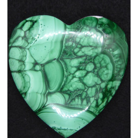 coeur en malachite