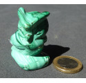 hibou malachite