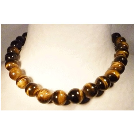 collier oeil de tigre