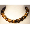 collier oeil de tigre