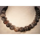 collier en agate du botswana