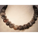 collier en agate du botswana