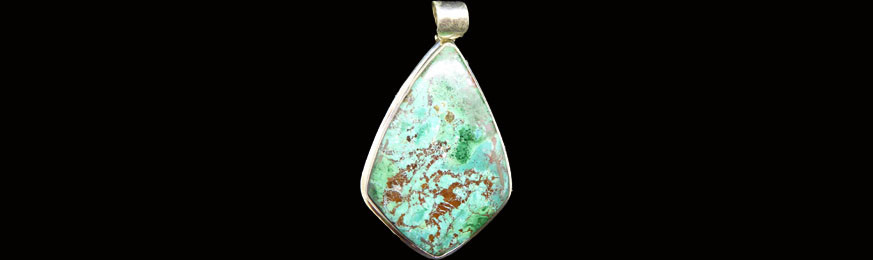 Chrysocolla Pendants