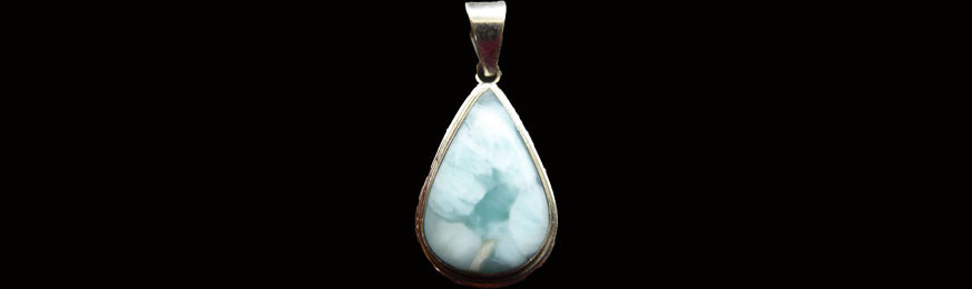 Larimar Pendants